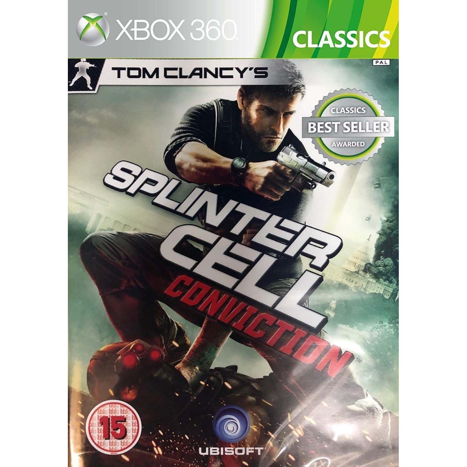 Tom Clancy's Splinter Cell: Conviction (Classics) Juego para Consola Microsoft XBOX 360