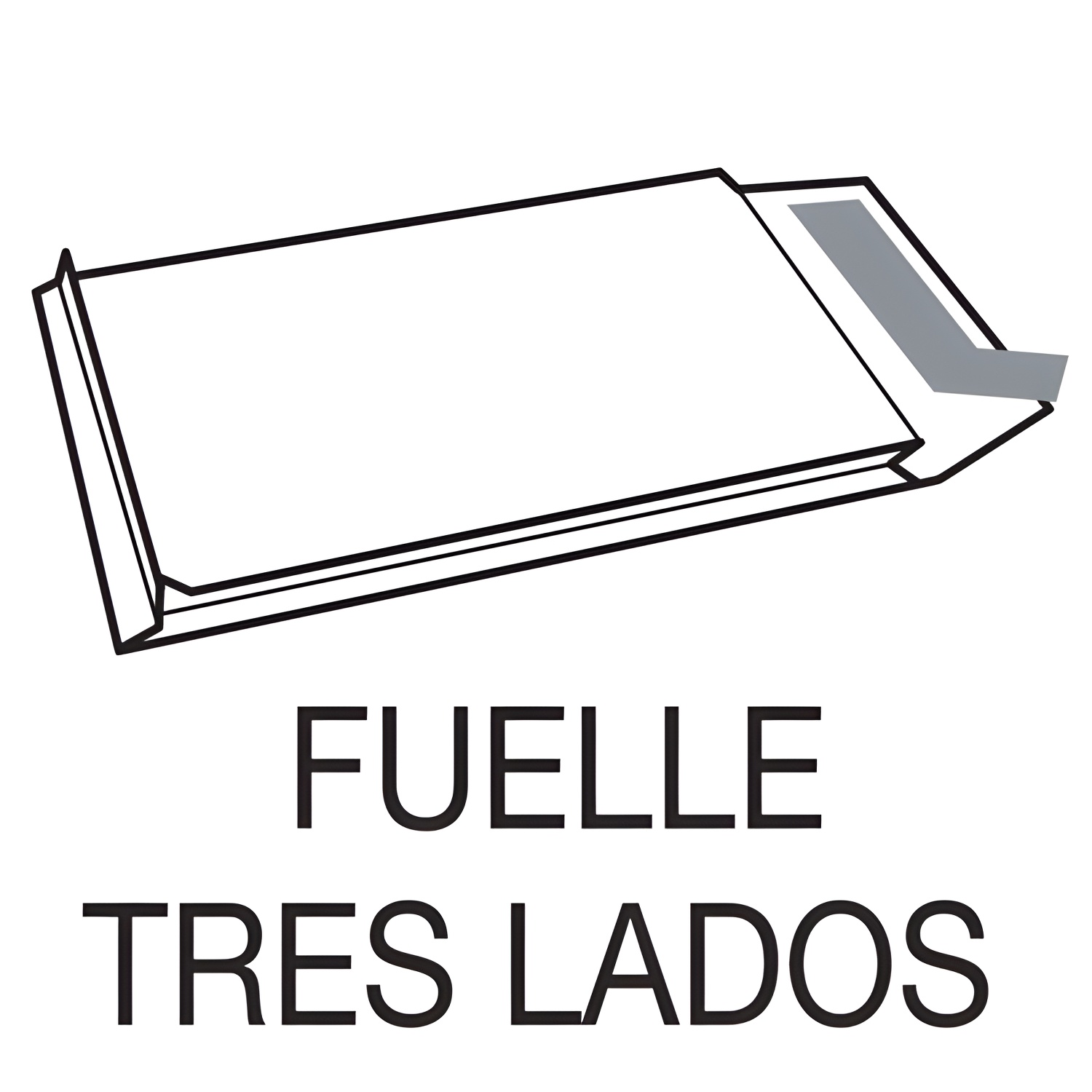 Sam Caja 250 Bolsas Din B4 Folio Fuelle 3 Lados Kraft 120 Grs