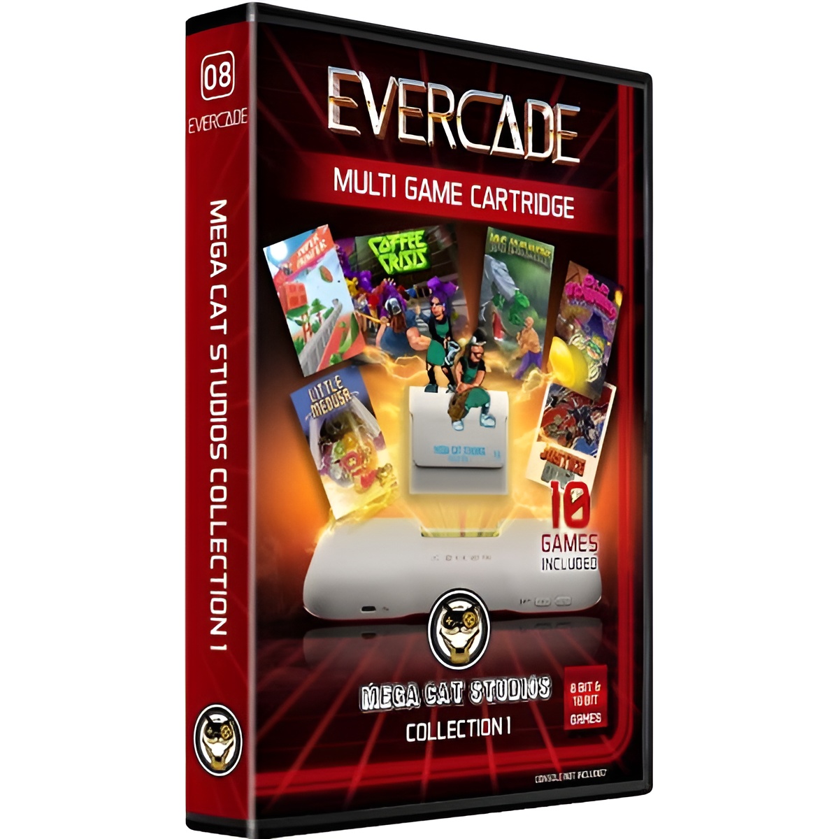Cartucho Evercade Mega Cat Studios Collection 1 - Nuevo precintado - PAL España