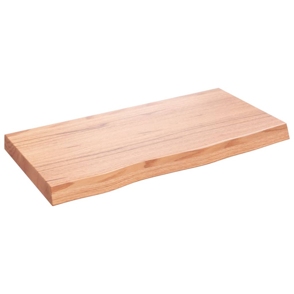 Estante Pared Madera Vidaxl 80x40x(2-6) Cm Natural - Almacenaje Oficina