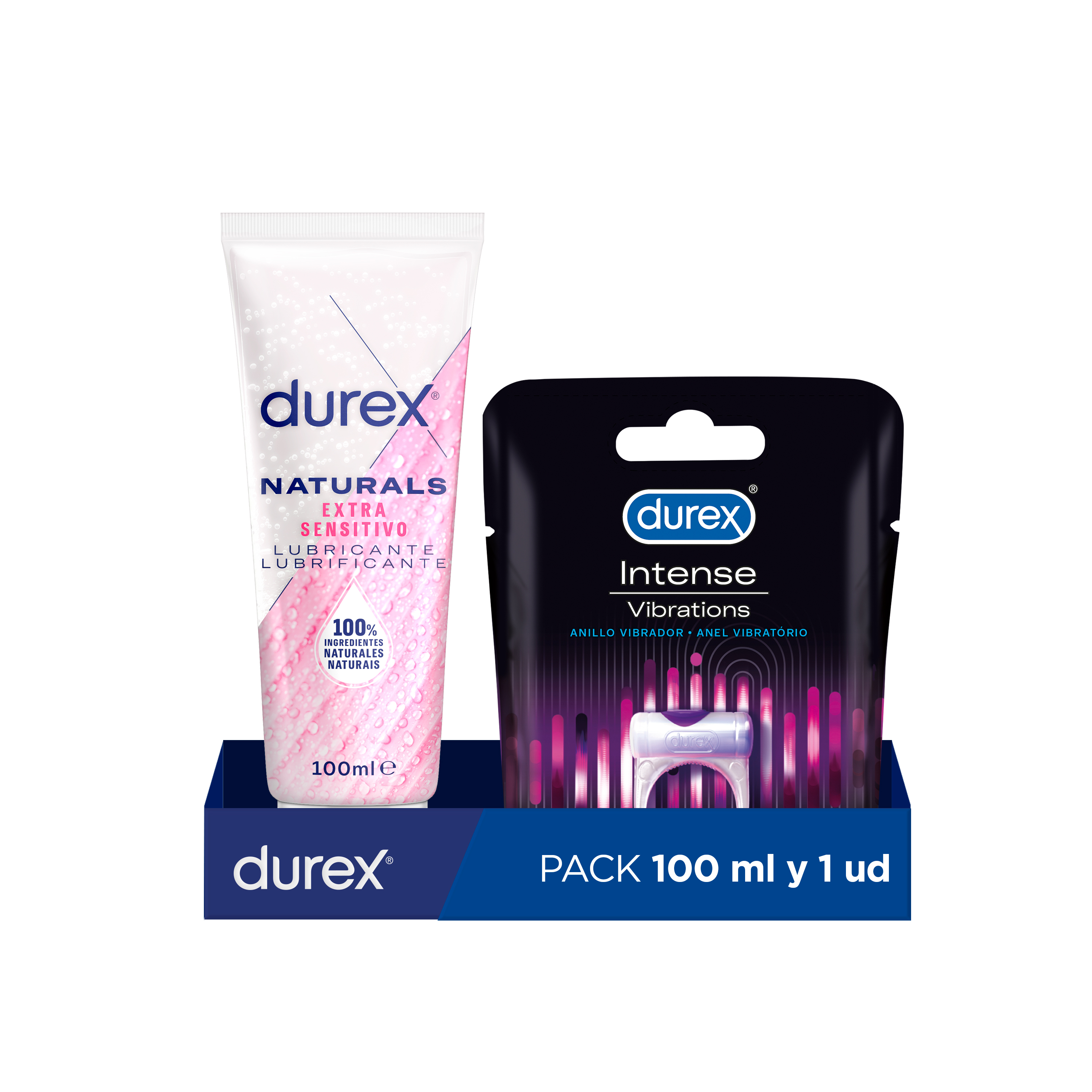 Durex Play Anillo de Placer para el Pene + Durex Gel Intense Orgasmic  Estimulador del clítoris, 10 ml | Miravia