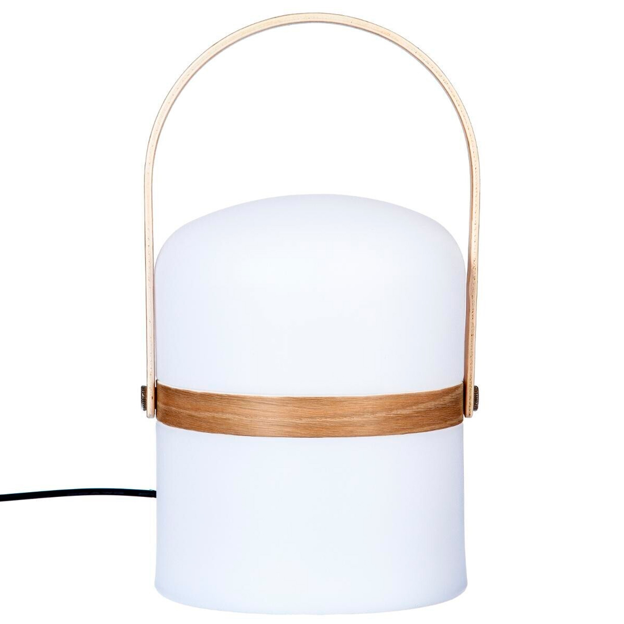 Atmosphera Lámpara Exterior H26,5 Diseño Moderno Efecto Madera