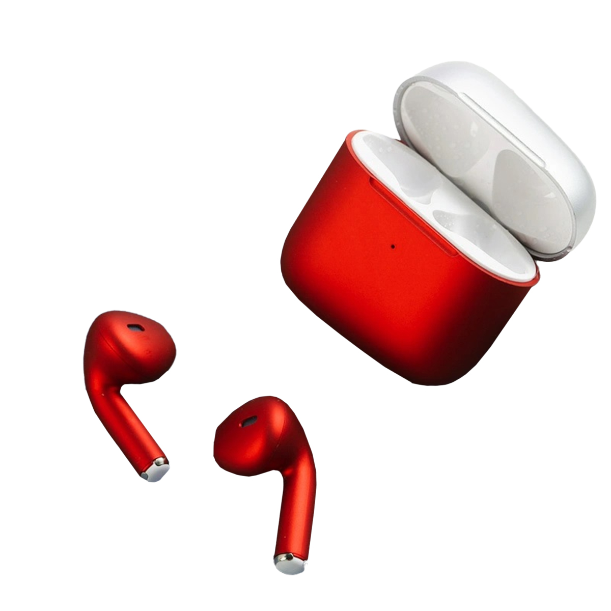 Auriculares Inalámbricos Smartek Tws-p9 Micrófono Bluetooth 5.0 - Rojo