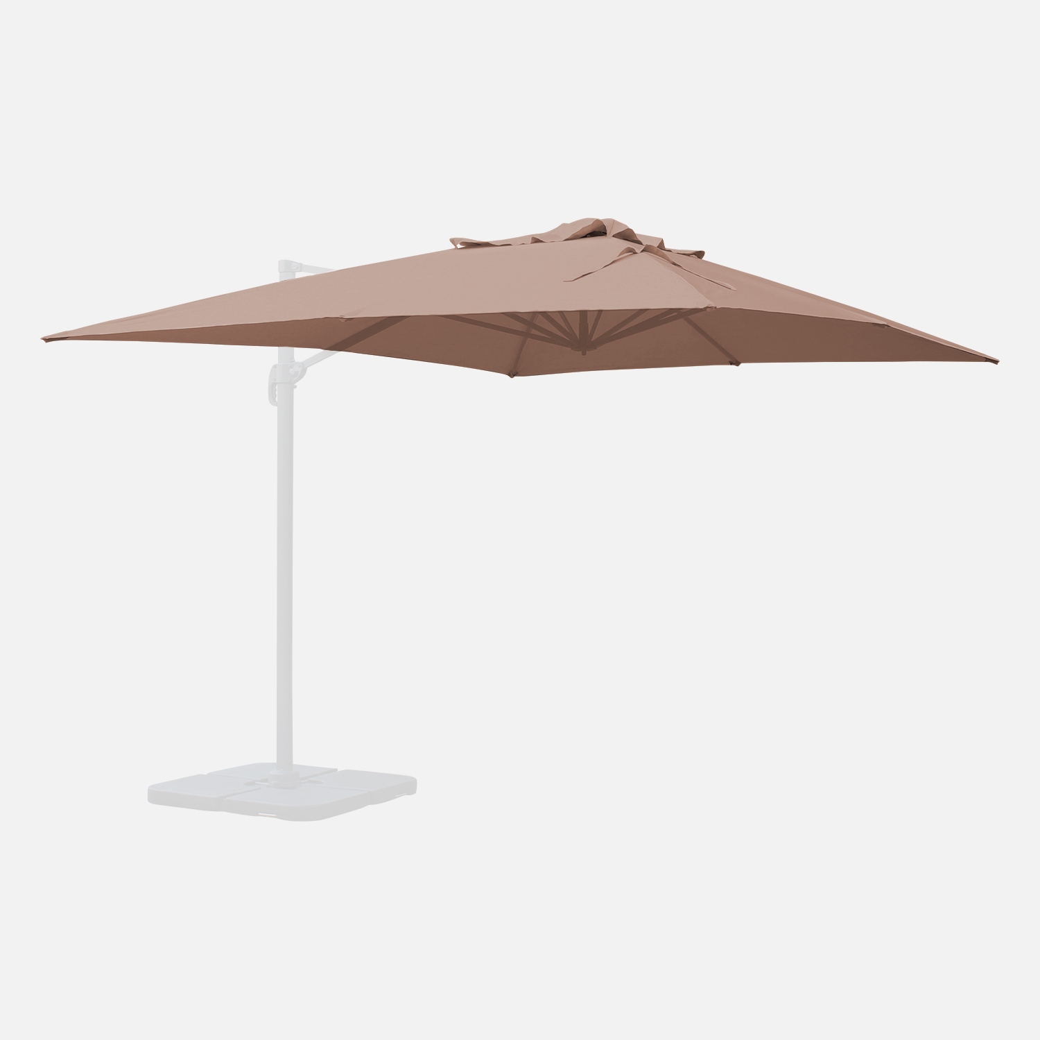 sweeek - Lona protectora para 3x4m sombrilla , Lona para sombrilla St Jean de Luz , 300x400x1