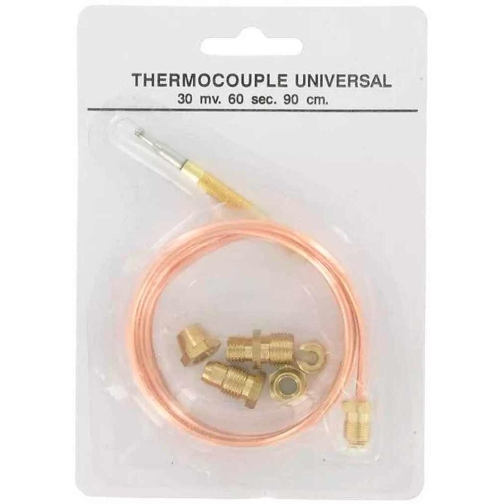Conjunto Termopar Gas Universal 900mm (5 Accesorios)