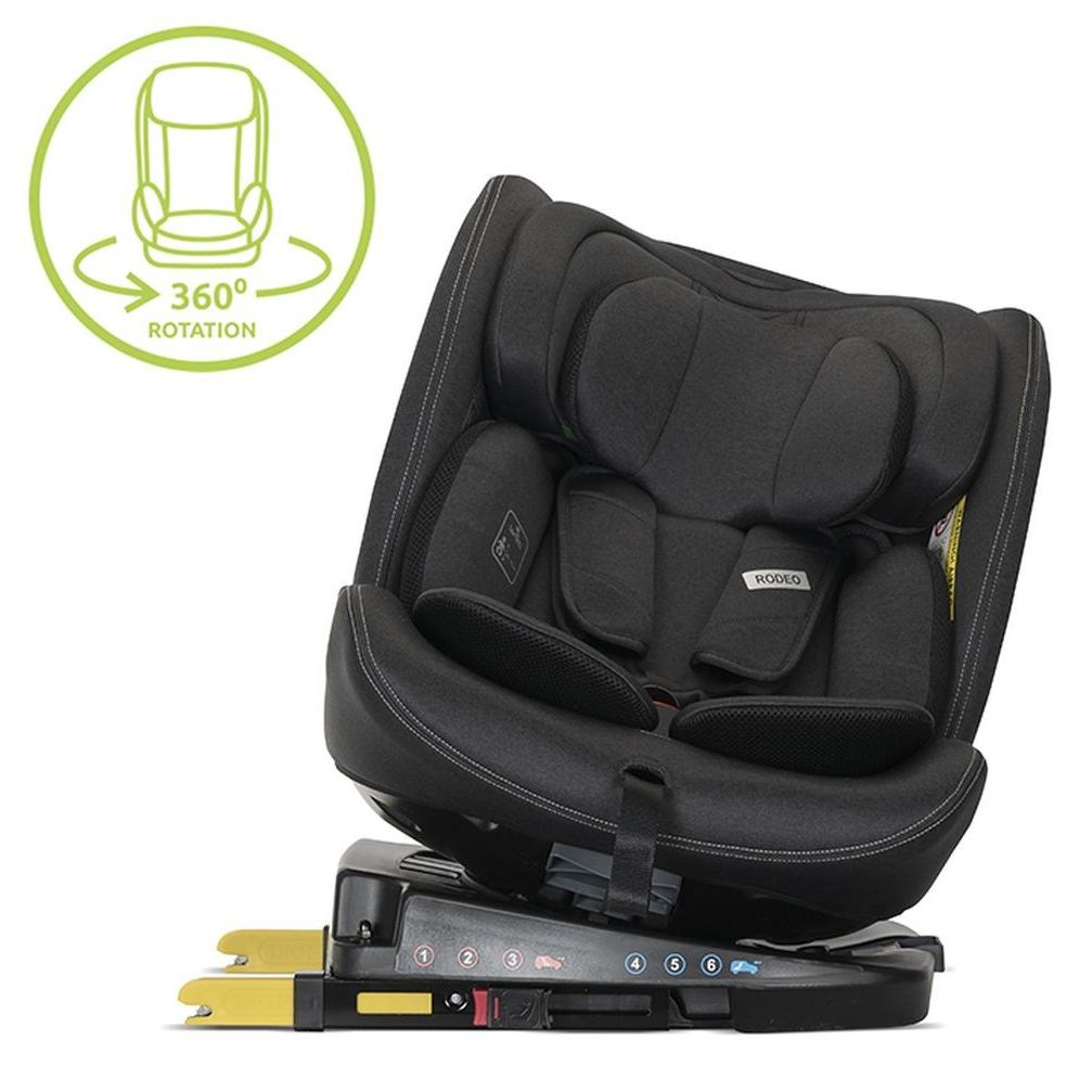 LORELLI Silla de auto RODEO i-Size 40-150 cm con Isofix y rotación 360° de Lorelli