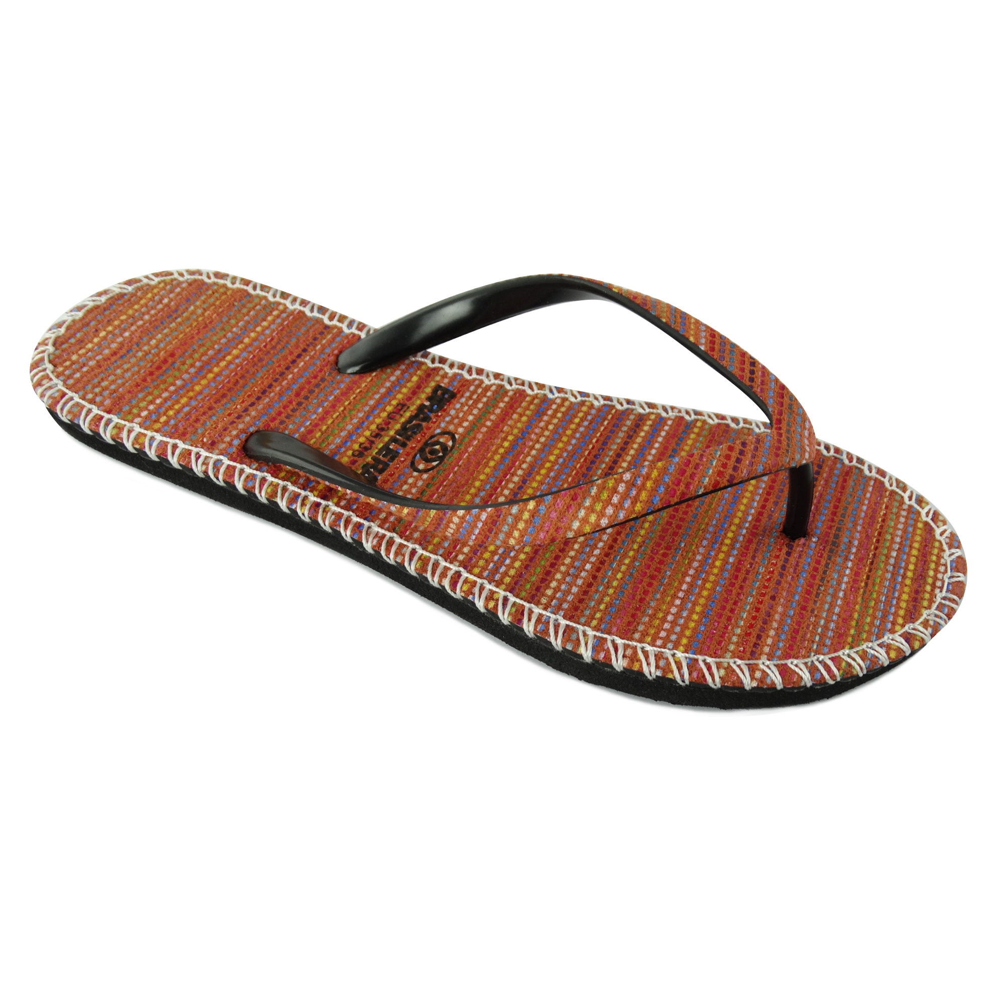 BRASILERAS Chanclas de playa de mujer con suela de goma
