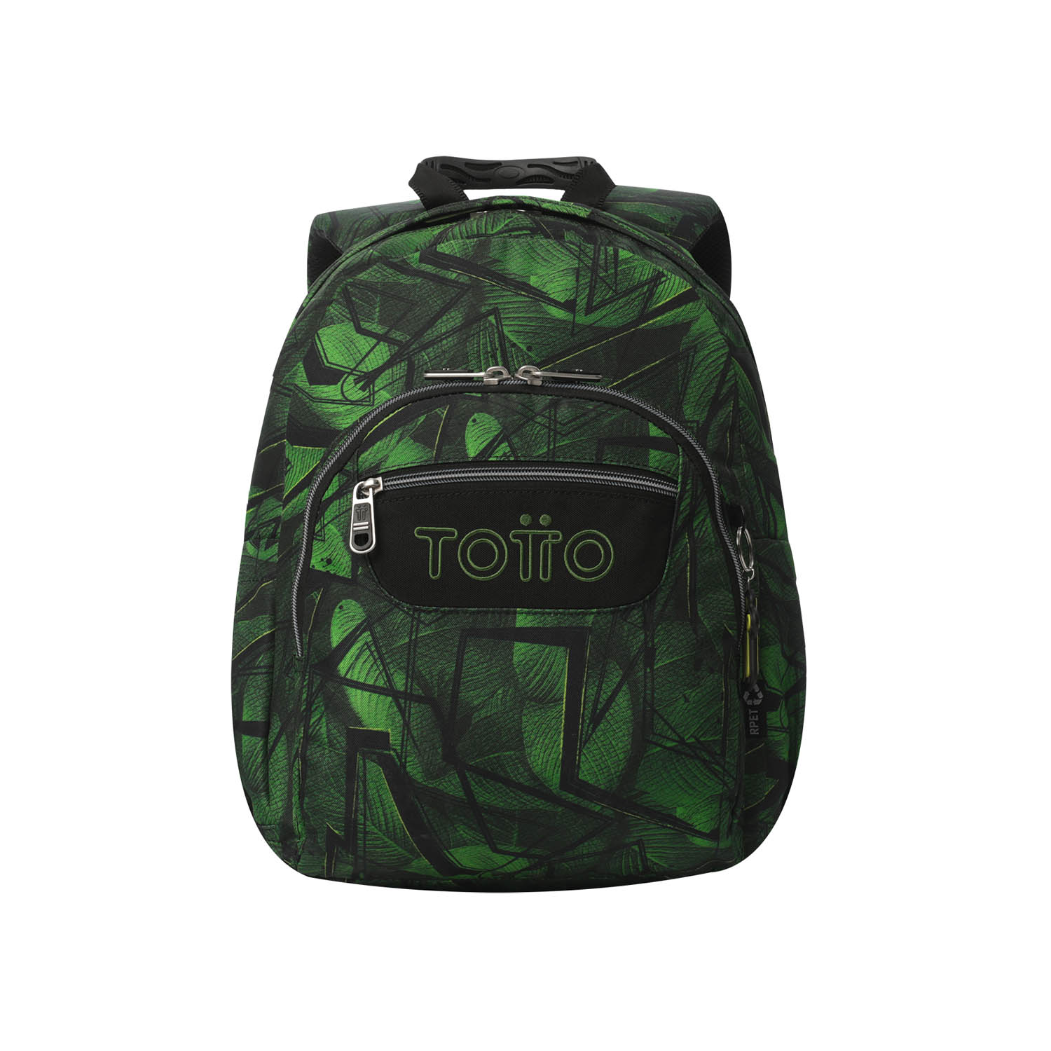 Totto Mochila escolar Gommas Material: Poliéster reciclado 29 x 39 x 14 cm