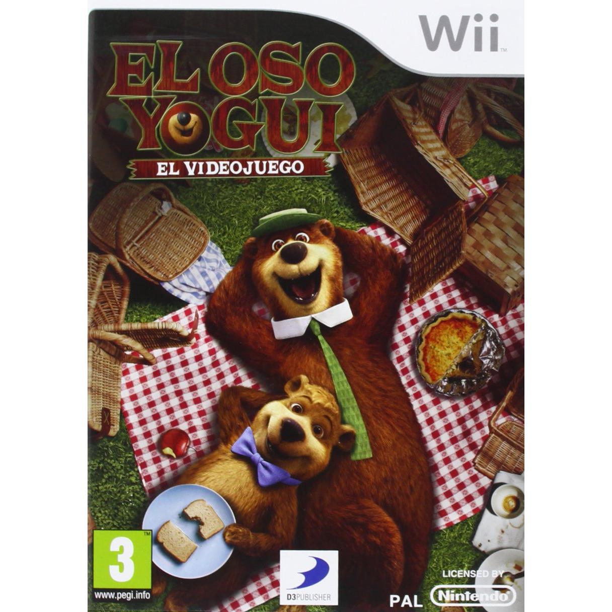 Oso Yogui WII - [PAL ESP] - Nuevo