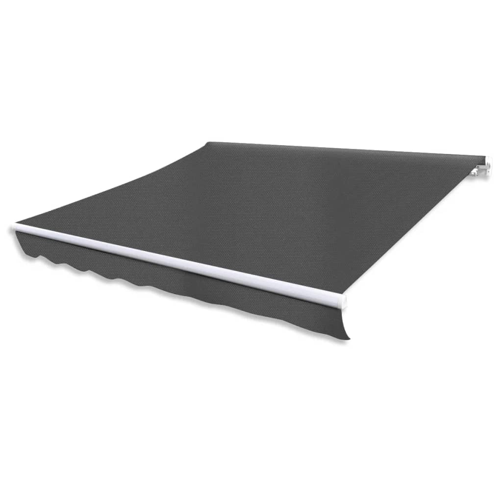 vidaxl toldo plegable de operación manual 300 cm