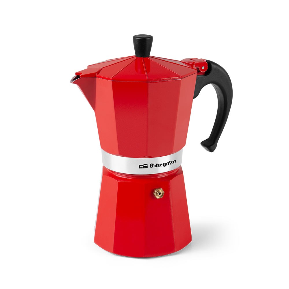 Orbegozo KFR 940 cafetera manual Cafetera italiana Rojo