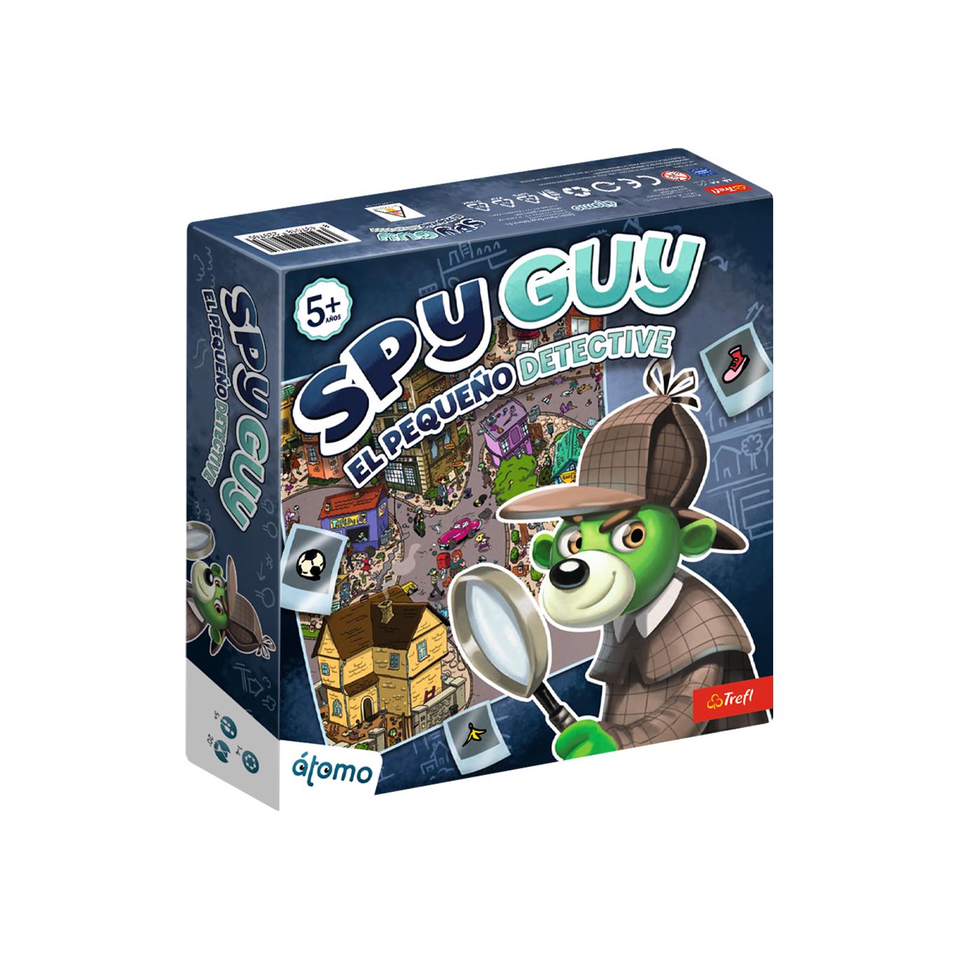 Juego de Mesa SPY GUY - EL PEQUEÑO DETECTIVE. Editorial Atomo Games
