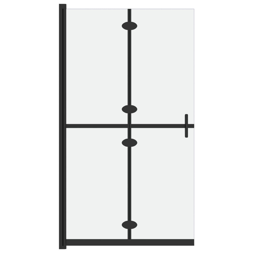 vidaXL Mampara de Ducha Plegable Vidrio ESG Esmerilado Cabina Baño Dimensiones 70 x 190 cm,  80 x 190 cm,  90 x 190 cm y mas