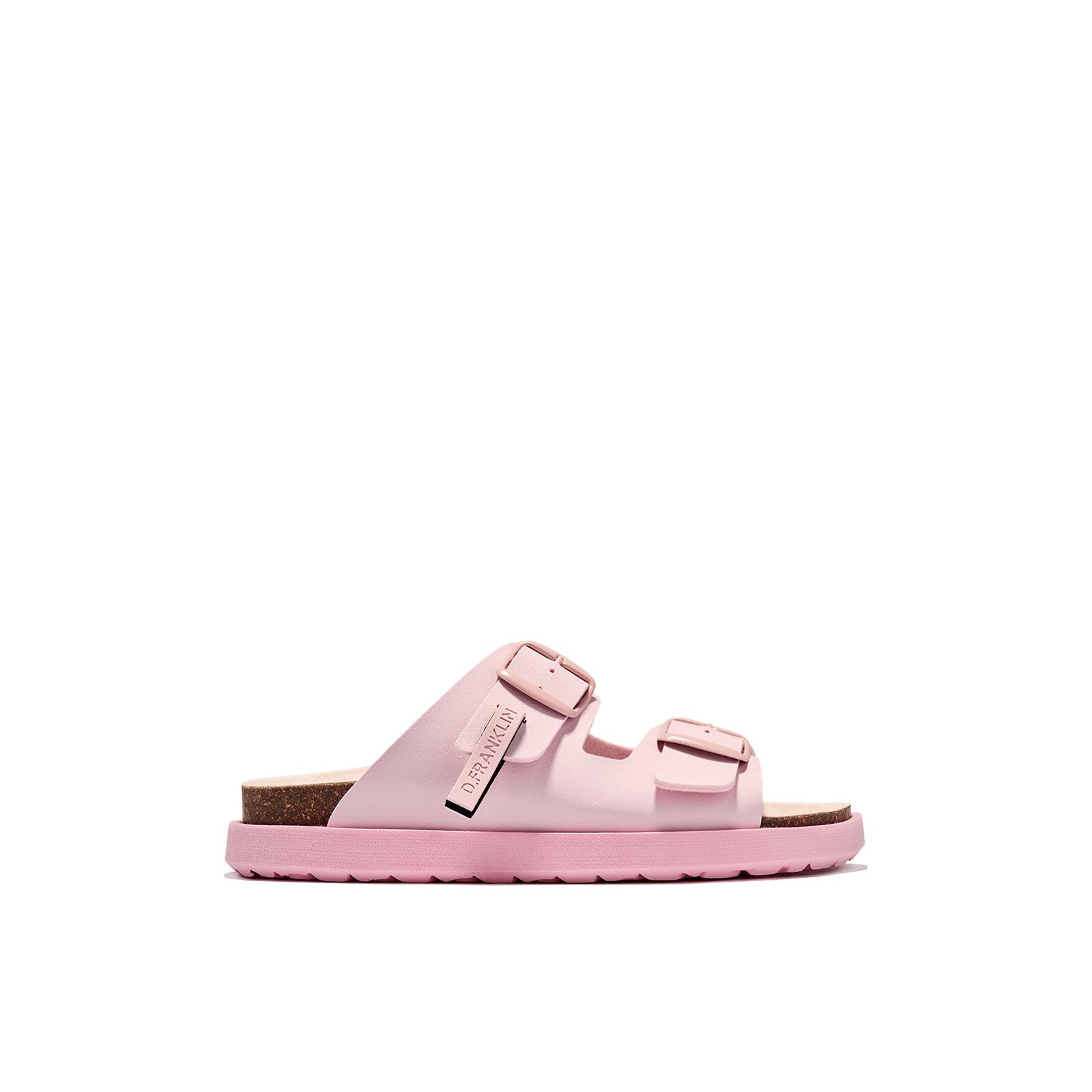 D.Franklin Sandalias de Mujer Cierre Hebilla     Vibe Champion - Sandalias deportivas planas cómodas para verano