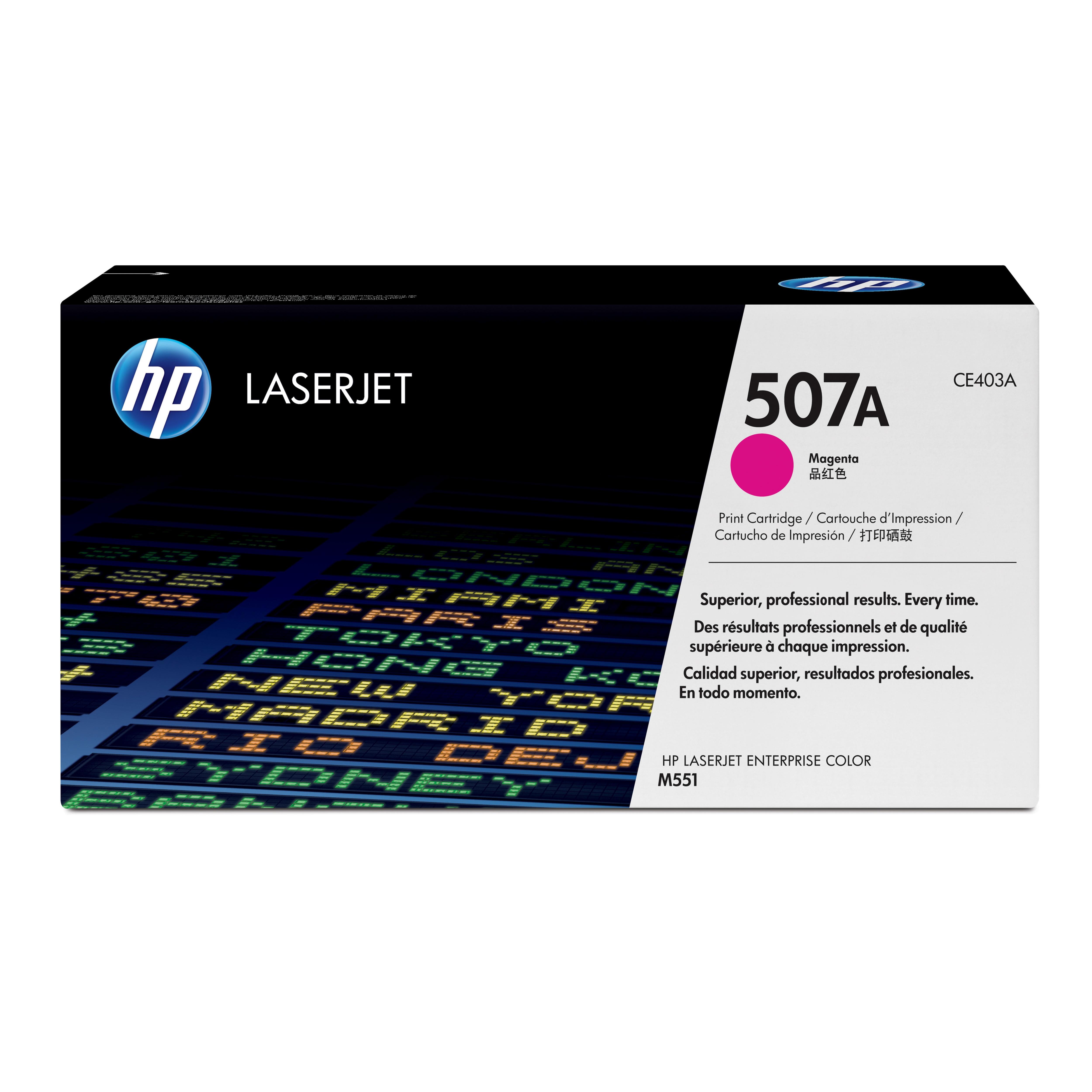 HP Laserjet 507A Toner Magenta