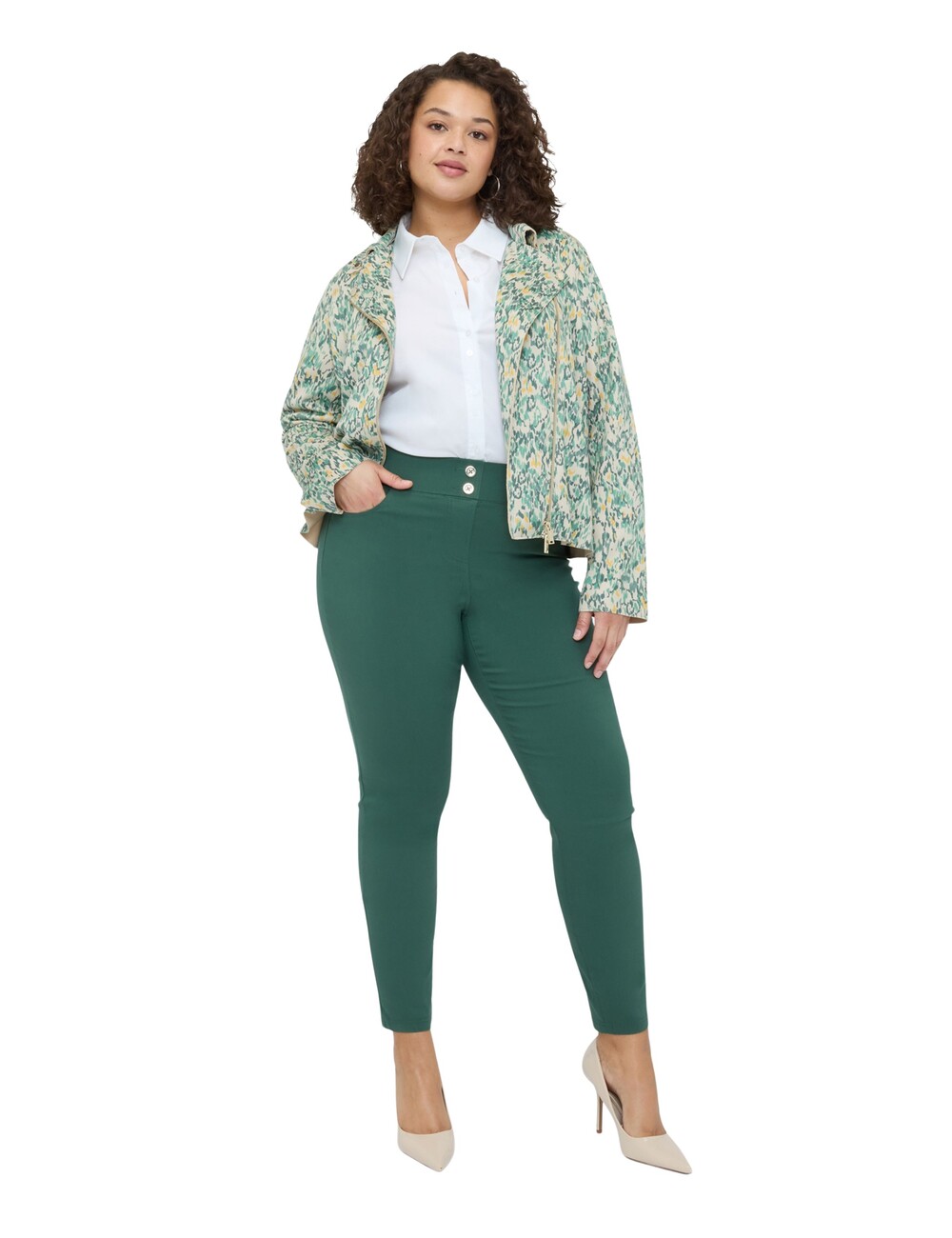 Fiorella Rubino - Pantalones Skinny de mezcla de viscosa