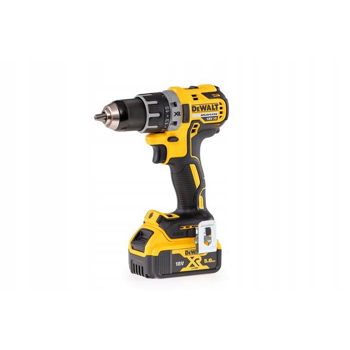 Taladro/atornillador inalámbrico XR de 18 V y 2 x 5,0 Ah de litio - DW DCD791P2