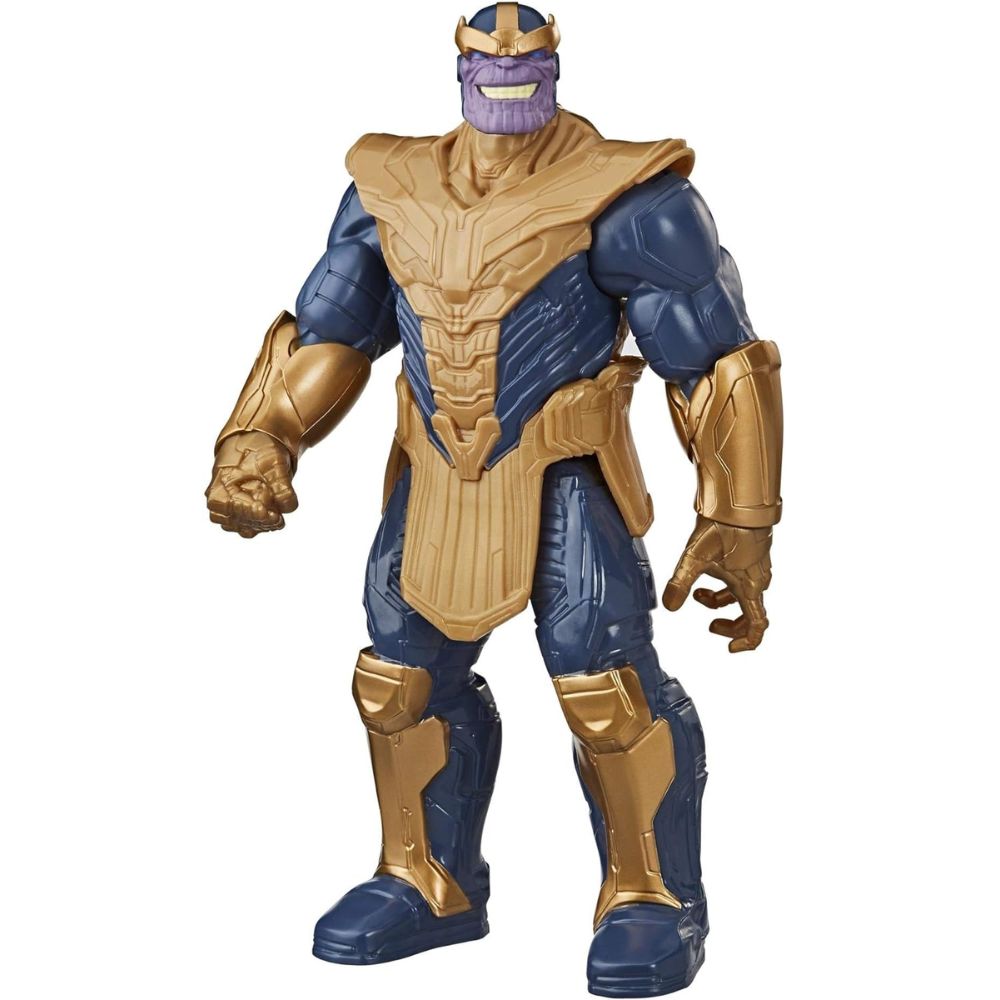 Figura Thanos Titan Hero Series Deluxe 30 centímetros Hasbro compatible con Blast Gear Marvel Avengers