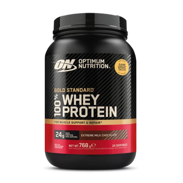 ON OPTIMUM NUTRITION Gold Standard 100 % Whey Protein, 775 Gramos