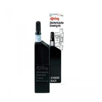 ROTRING TINTA CHINA ROTRING 23ML NEGRA VARIOS PAPELERIA