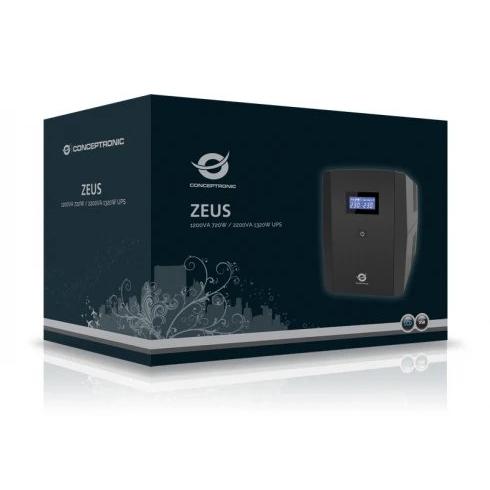 SAI (UPS) CONCEPTRONIC Línea interactiva 2200 VA (2,2 kVA) 1320W ZEUS04E