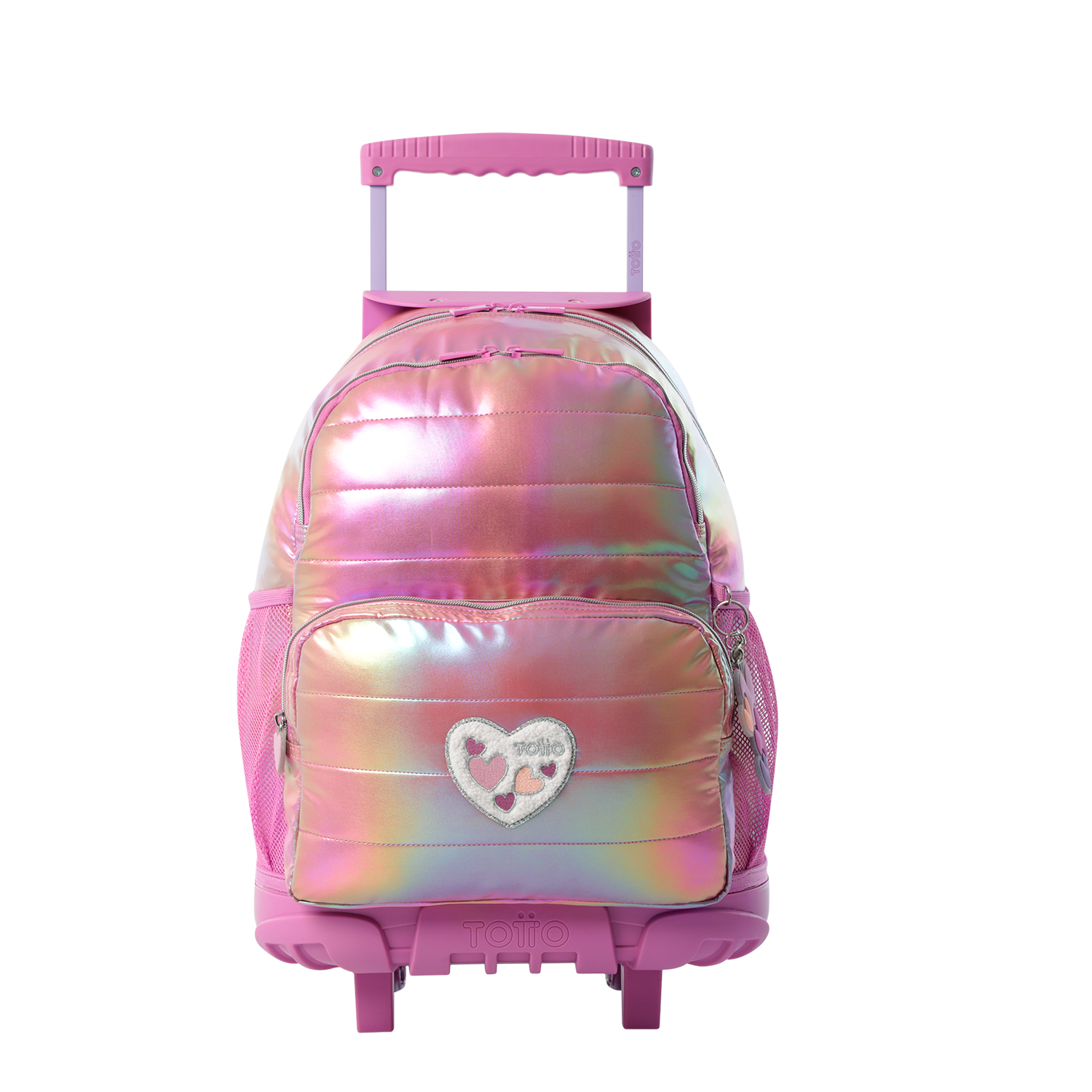 Totto Mochila infantil ruedas Glowy Material: Poliéster 33 x 47.5 x 16 cm