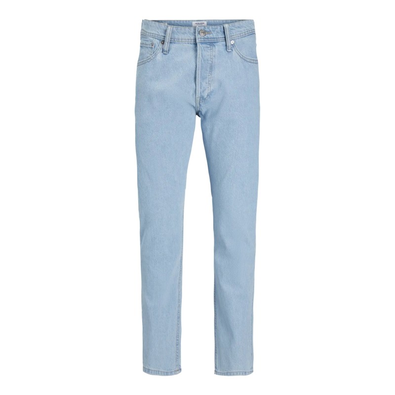 Vaquero Jack & Jones Hombre - Loose Fit Azul Claro | Largo L-32 | Tallas 28W a 36W | Algodón Orgánico y Reciclado