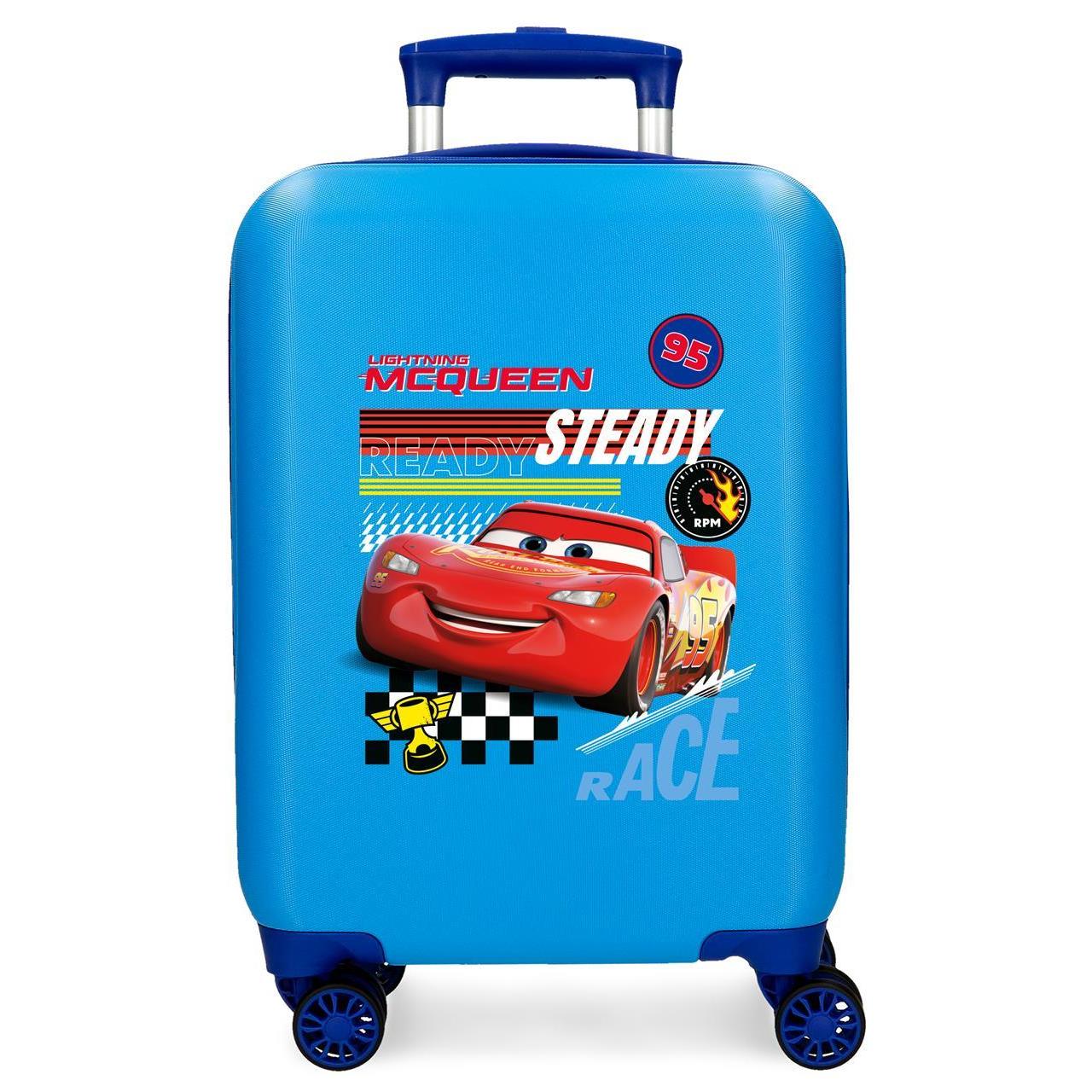 Disney Maleta De Cabina ABS Rígida Lets Race 50cm
