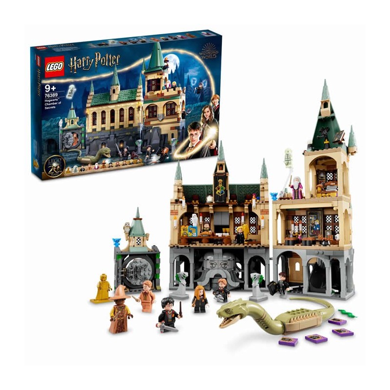 LEGO Harry Potter 76389 Hogwarts: Cámara Secreta edad 9+ número de