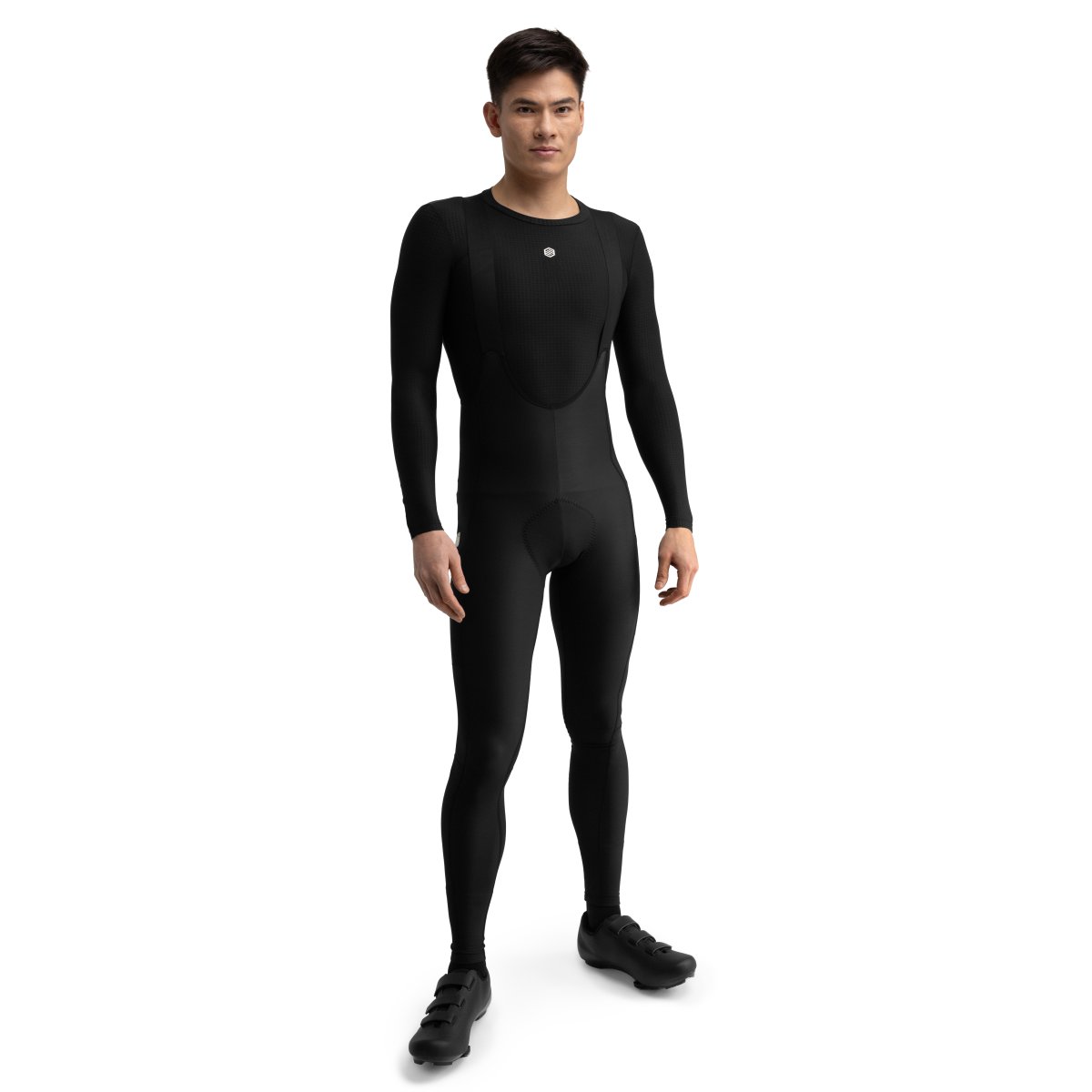 Siroko - Culotte APALACHE con Tirantes Especial Gravel Ciclismo Color Negro para Hombre_