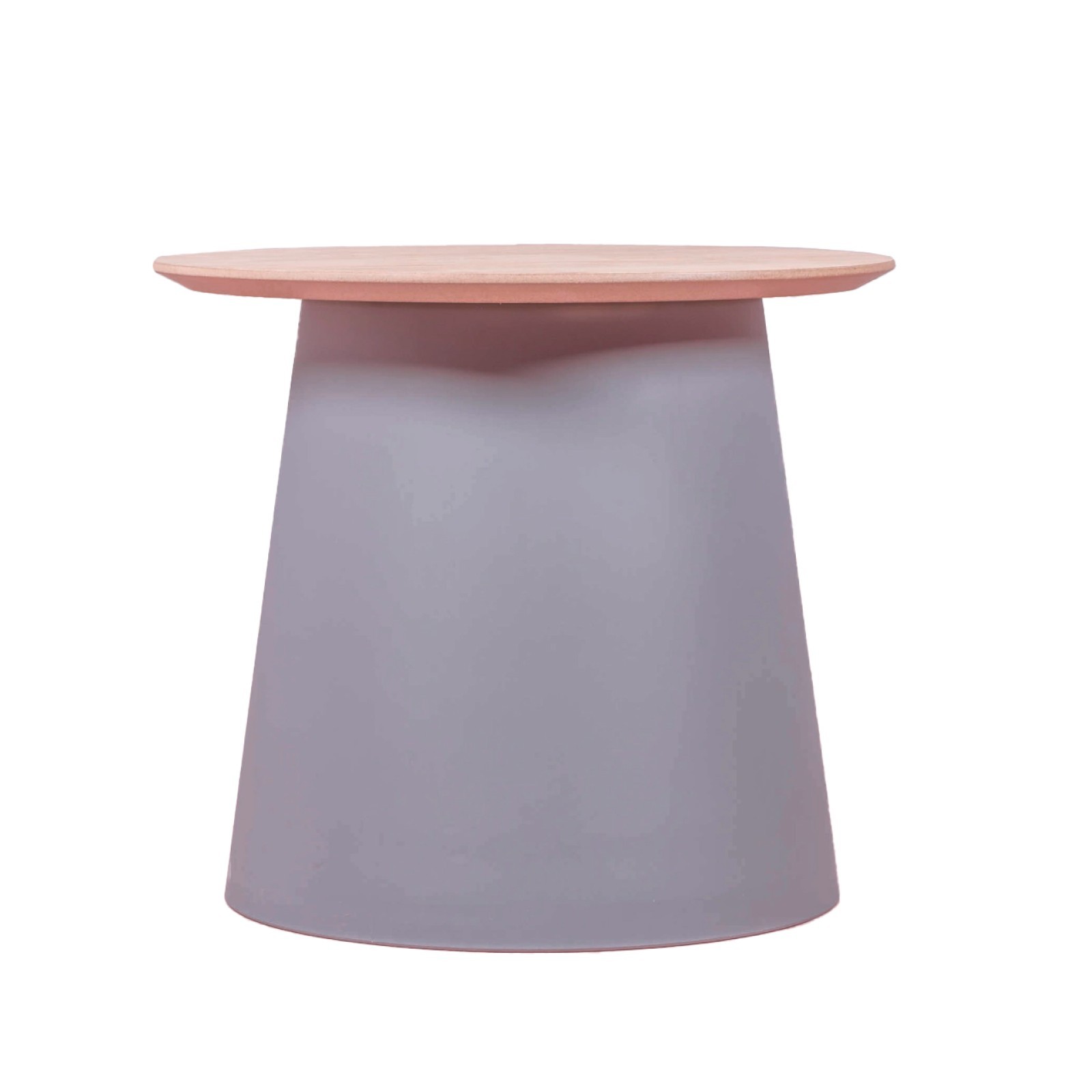Nest Dream - Mesa auxiliar redonda en madera de roble (50cm) - Norway