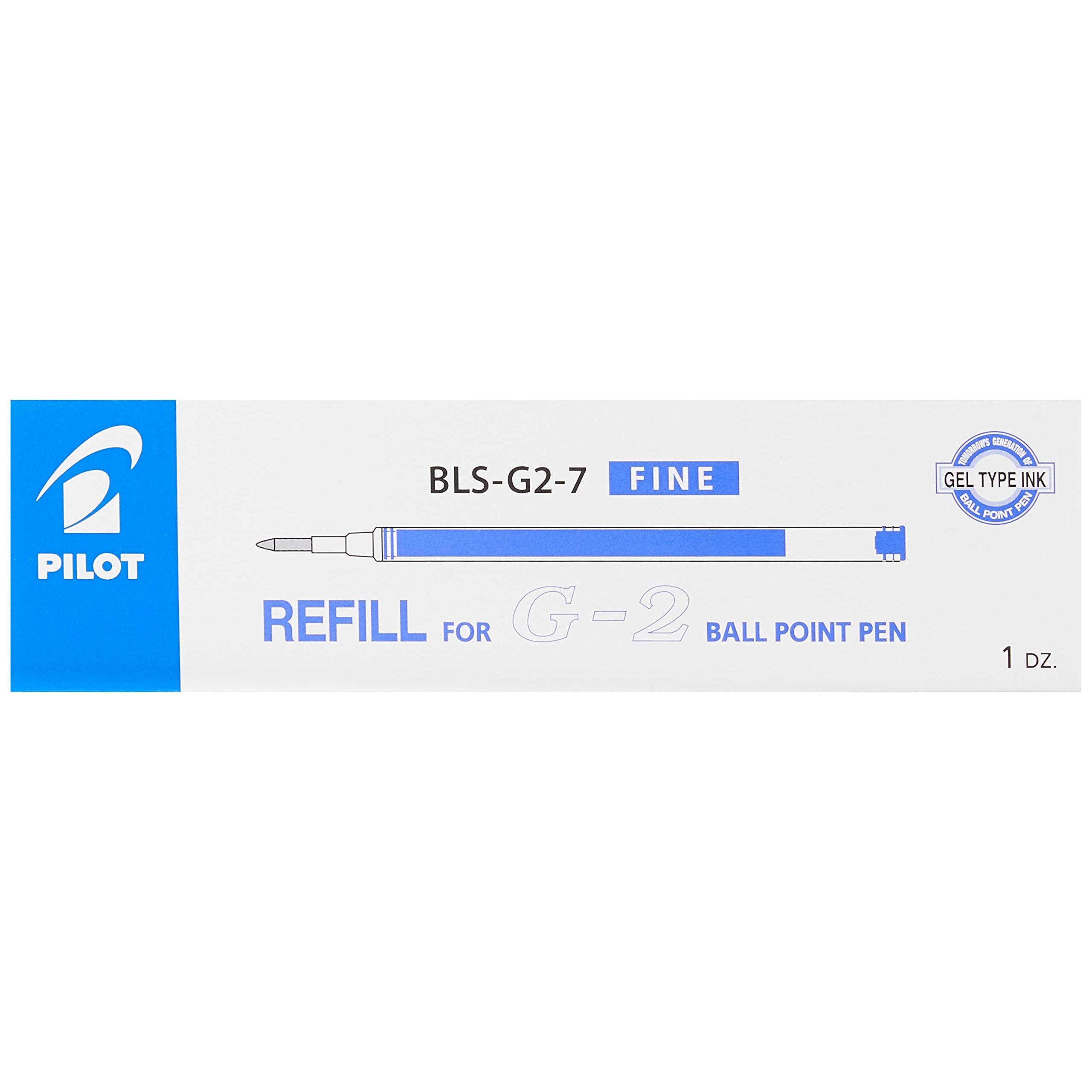 Pilot - Recambio tinta BLS-G2 - Azul - Punto Medio - (Caja 12 unidades)
