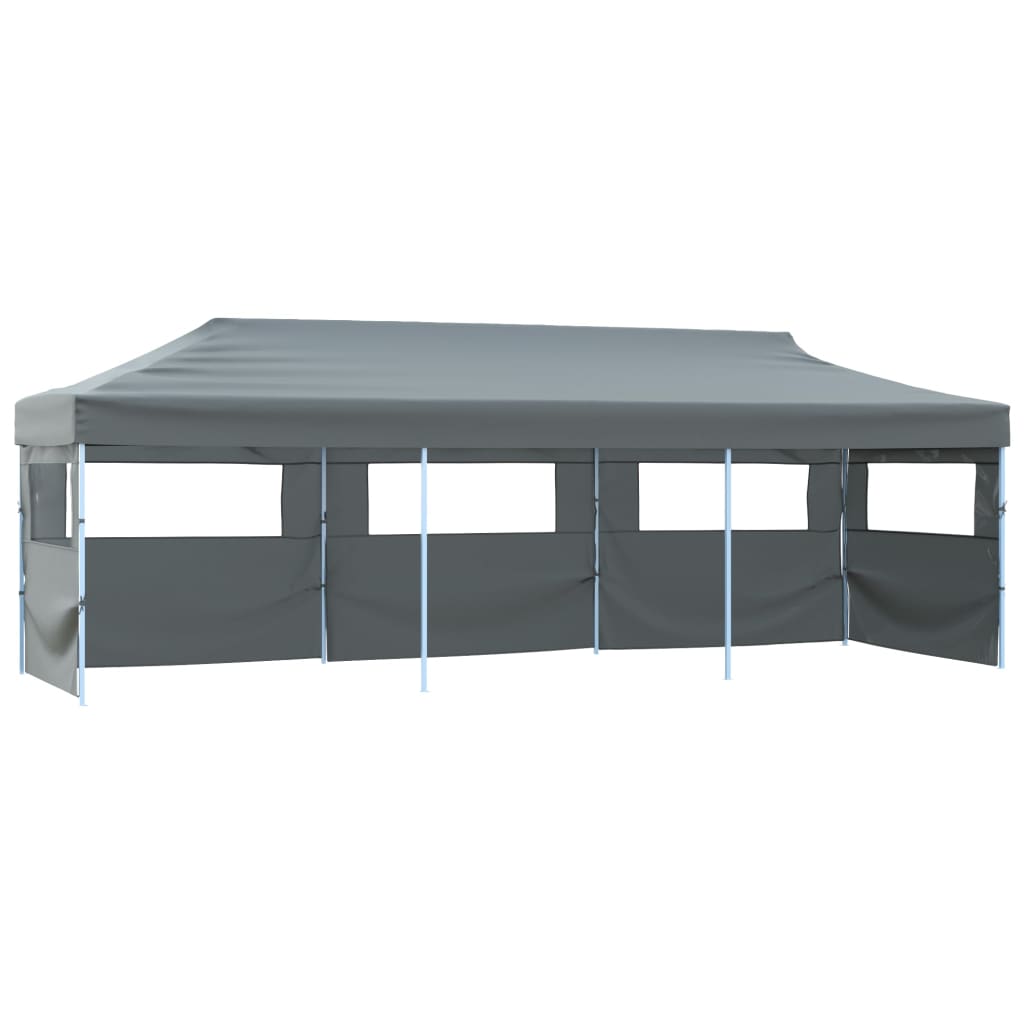 vidaXL Carpa Plegable Pop-up con 5 Paredes Laterales 3x9m Jardín Fiesta Color Crema,  Antracita,  Azul y mas