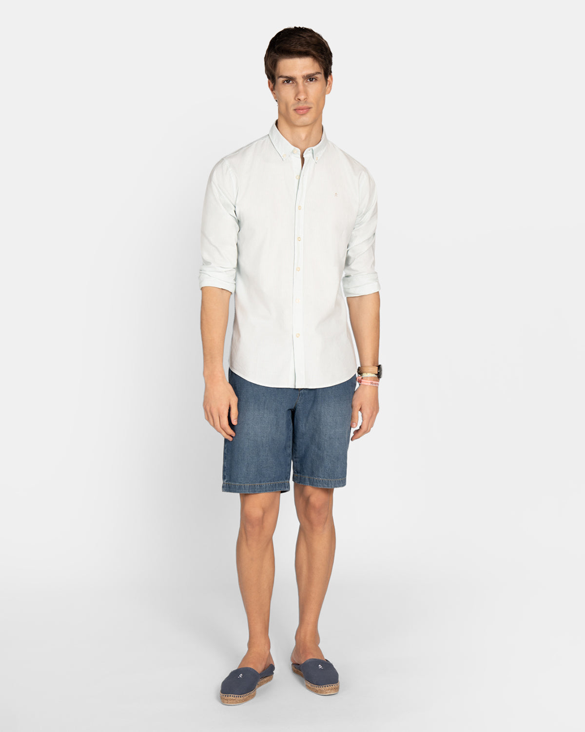 Harper & Neyer CAMISA MONACO STRIPED OXFORD