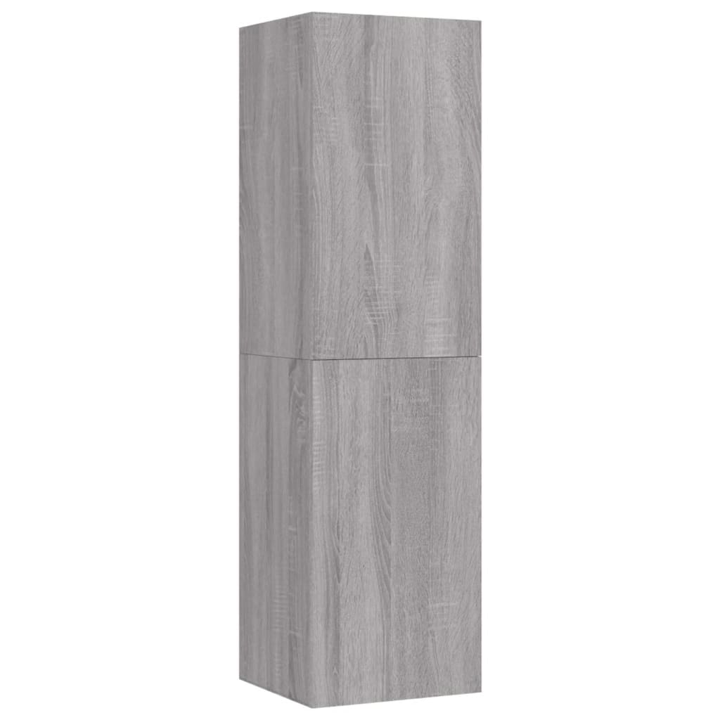 vidaXL Mueble para TV de madera contrachapada 30,5x30x110 cm, Mueble de Salon, Mueble TV, Mueble TV salon, Mesa de TV, Mueble tele