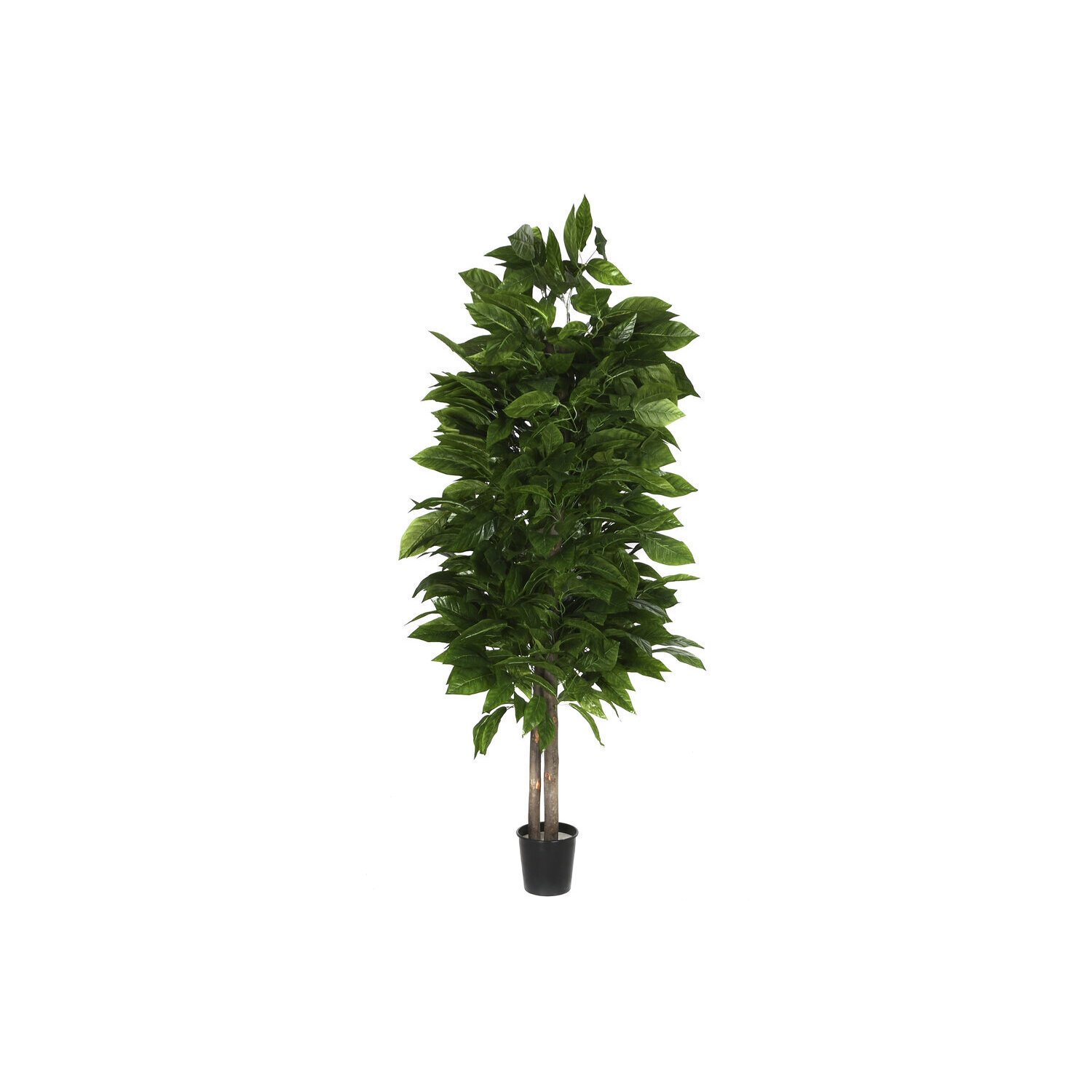 Arbol madera poliester 90x90x180 mango verde El mejor complemento para tu hogar.