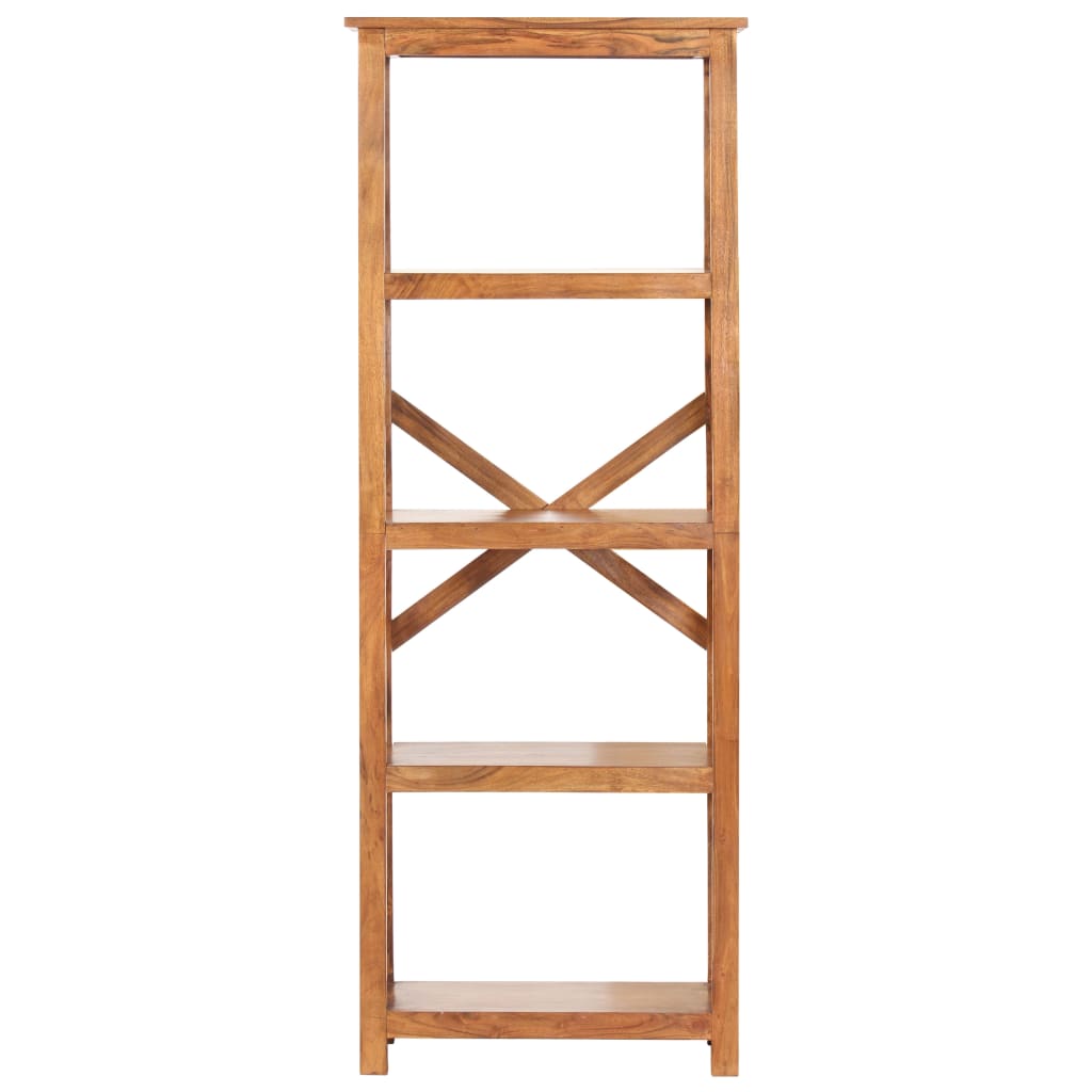 Vidaxl Estantería de Madera Maciza de Acacia Acabado Miel 60x30x160cm