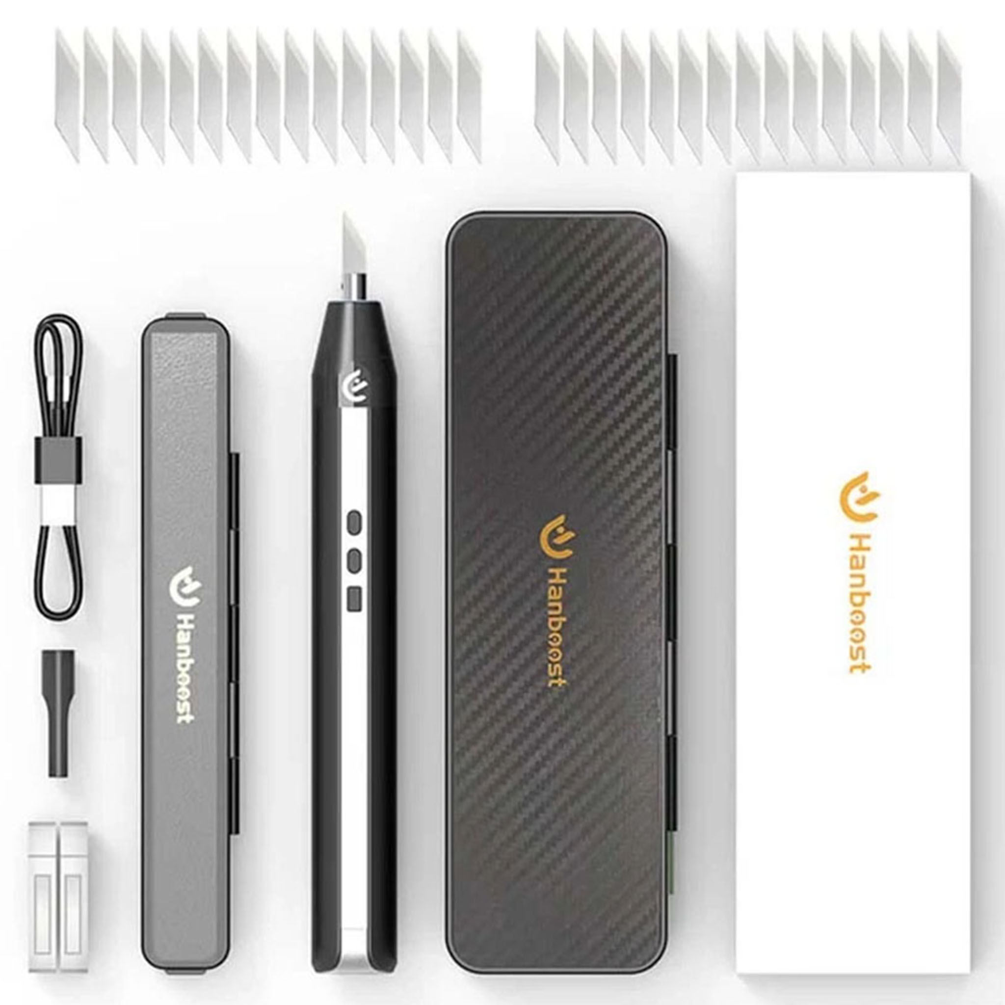Hanboost C1 Professional Cuchillo de trinchar, DIY Professional Cordless Ultrasonic Cutter Kit