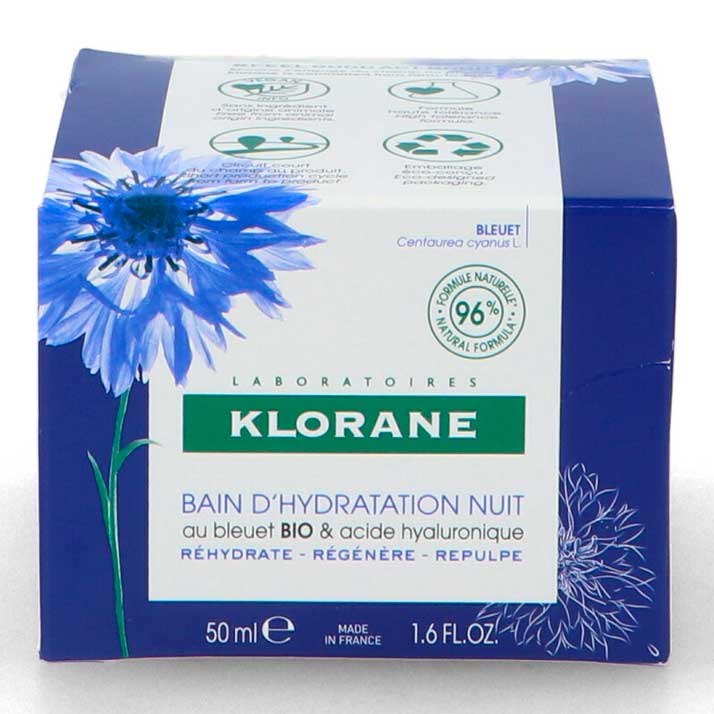 Klorane Baño De Hidratacion Noche Aciano 50 Ml
