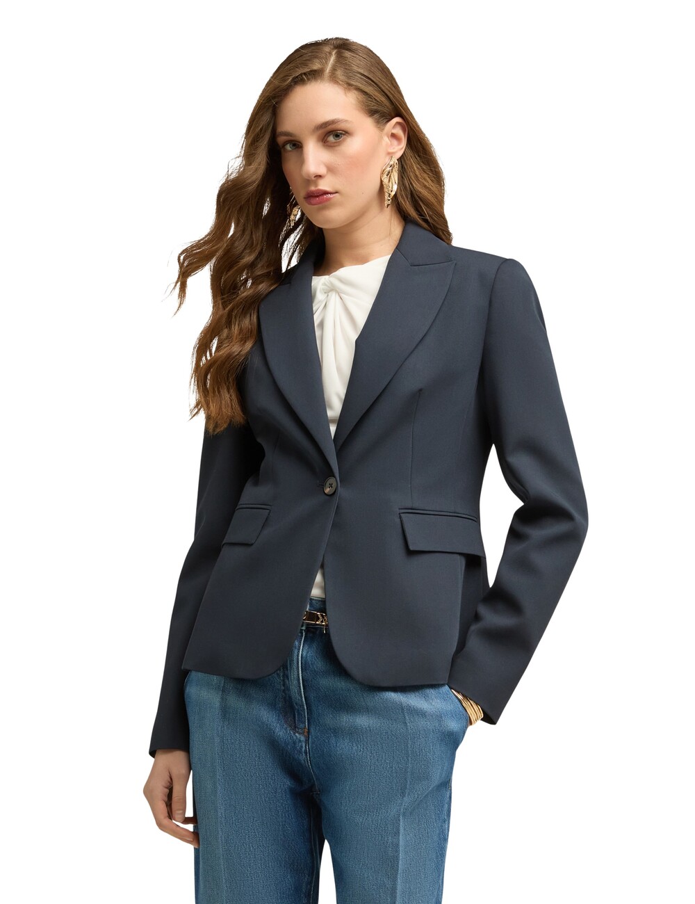 Motivi - Blazer de un botón con solapas