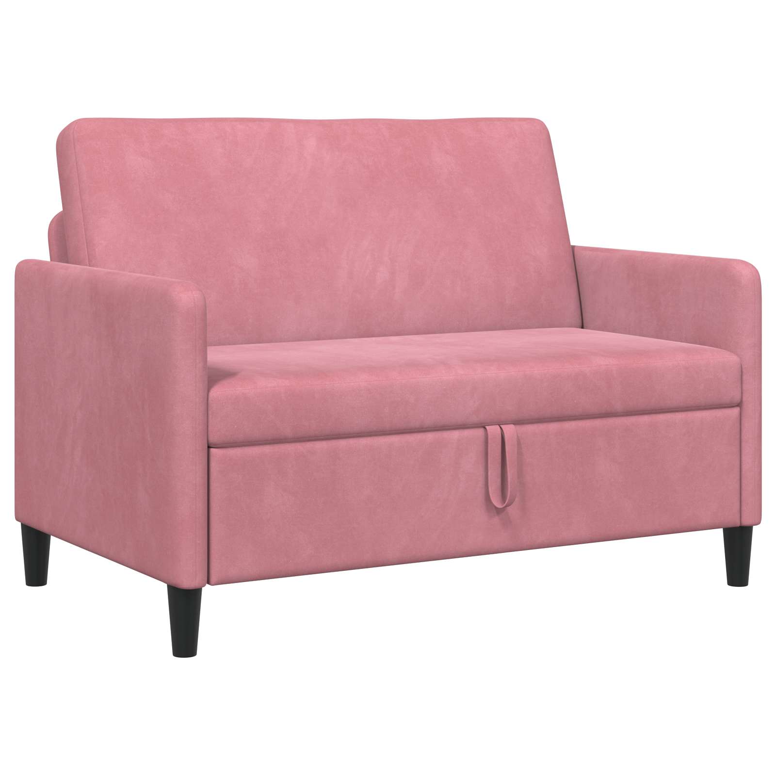 vidaXL Sofá con almacenamiento  122 x 78 x 87 cm Poliéster Multicolor