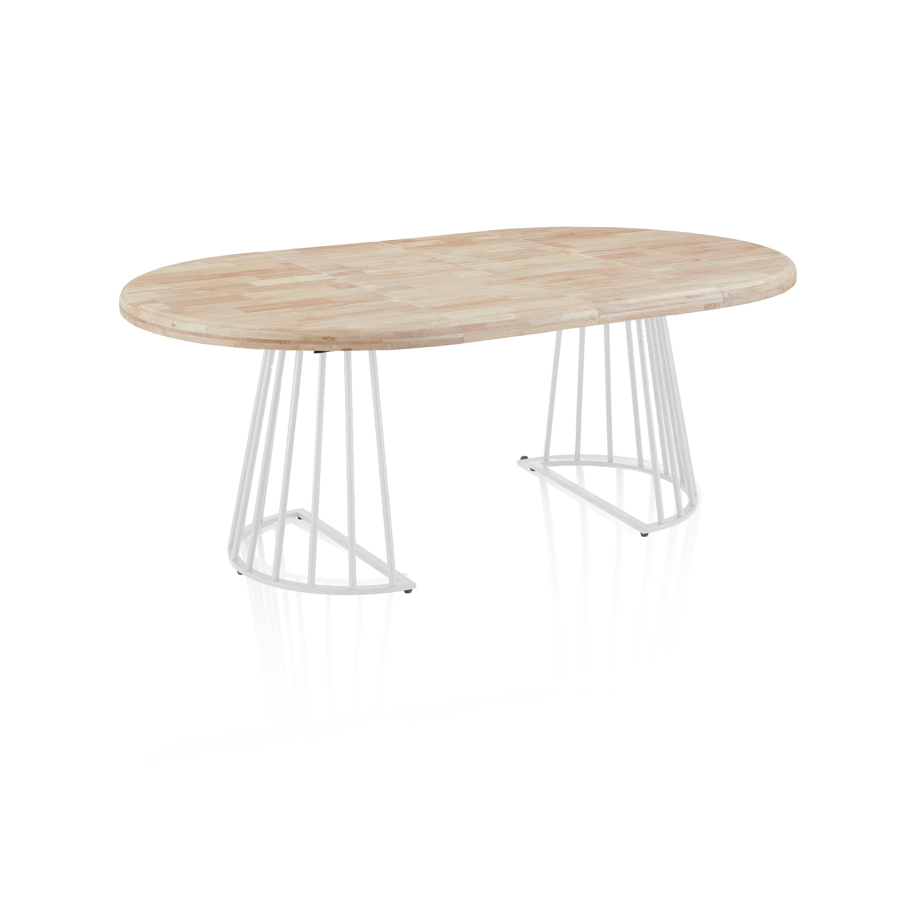 duehome - Mesa redonda extensible Meztil