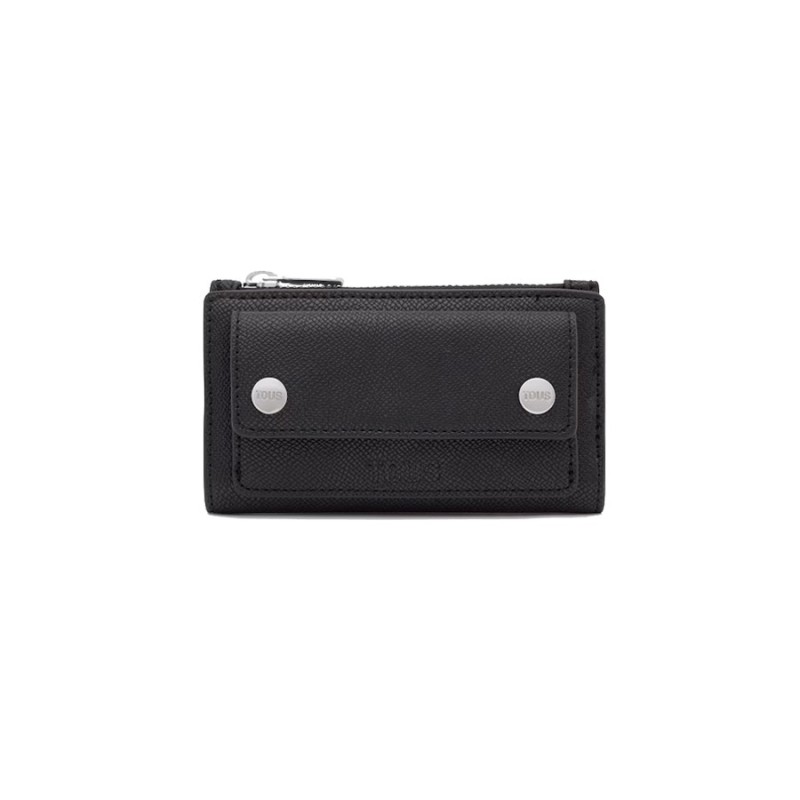 Cartera Tous Pequeña Audree Pockets Negro 2002360751
