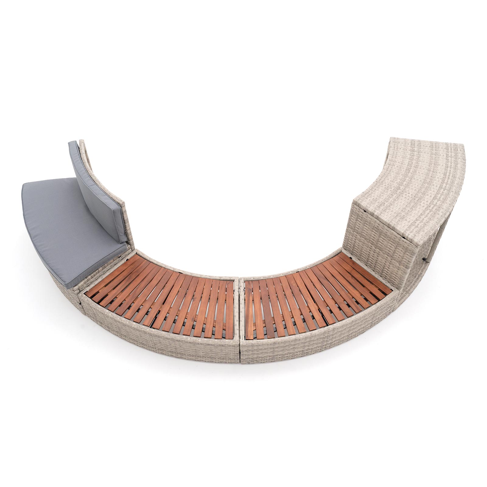K2O Revestimiento Spa Hidromasaje K2O Half Surround 180 289x45x56 Cm Beige