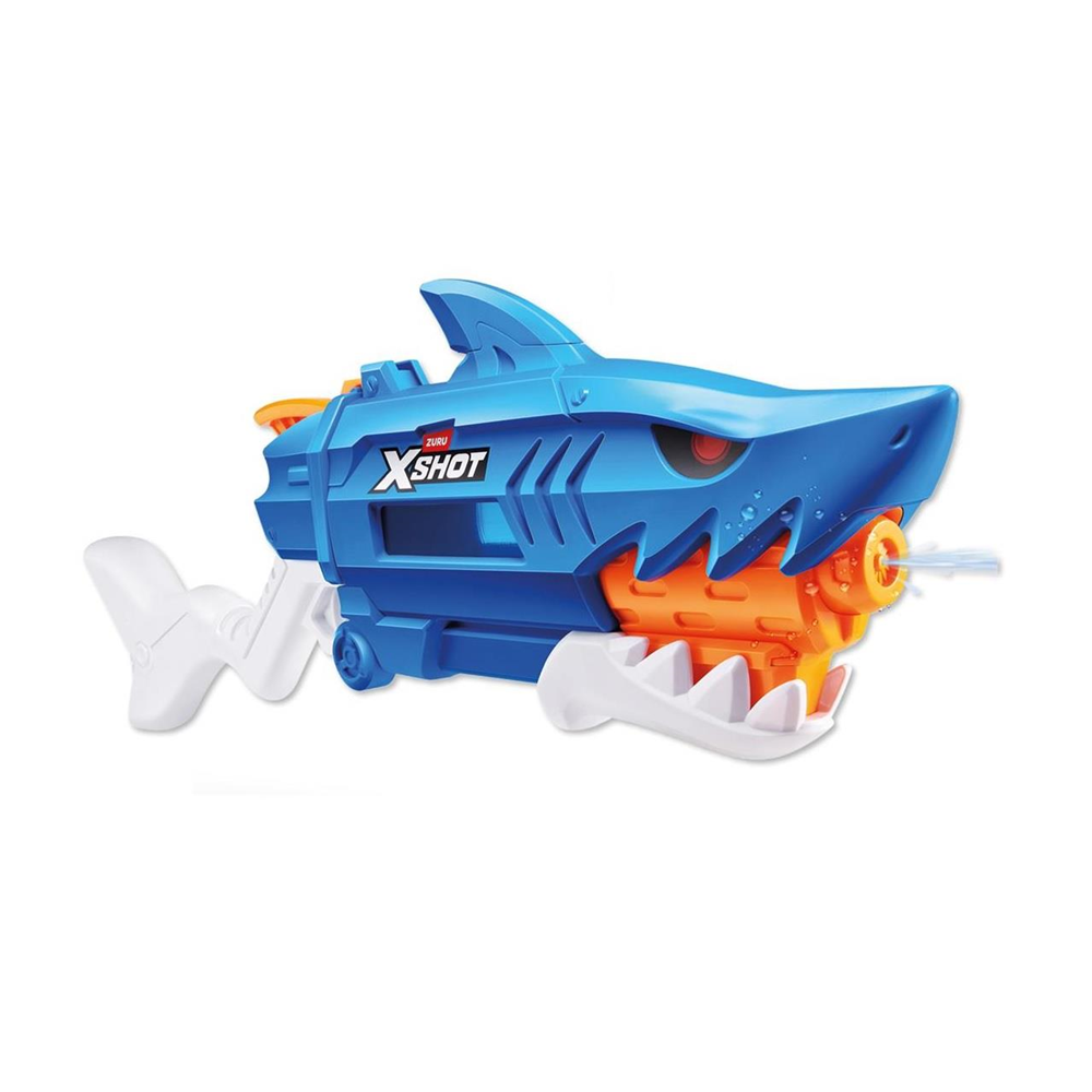 pistola de juguete de agua Tiburón, carga rápida (Zuru 118195)