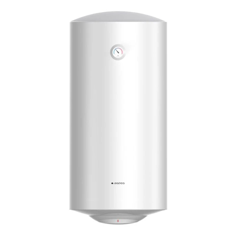 Aspes - Termo eléctrico vertical AT10001 de 100 L para hogar exigente, 1500 W, clase energética C, diseño compacto 96x45x48 cm