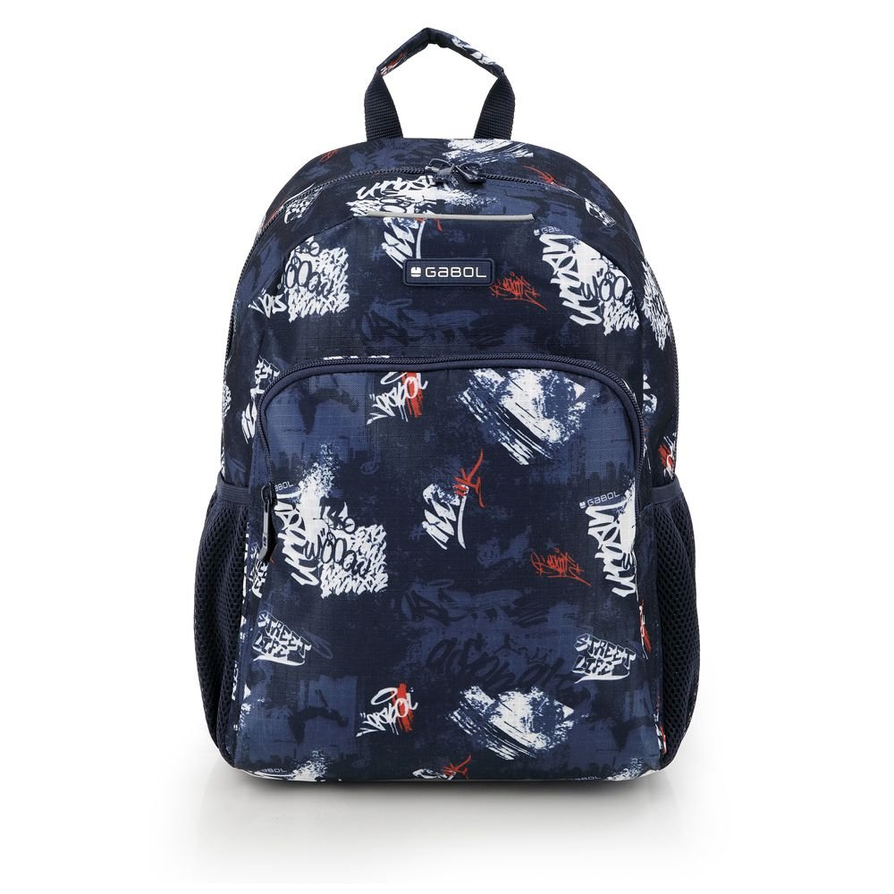GABOL MOCHILA ESCOLAR 41X31 REJILLA ADAPT. DASH DASH 18x41x31 Cms.