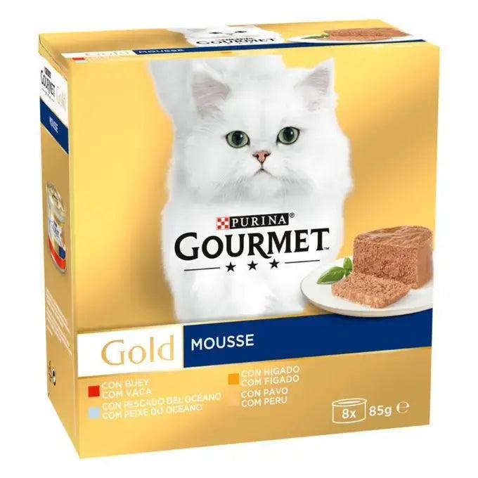 Gourmet Gold Mousse Pack Surtido (8x85gr)