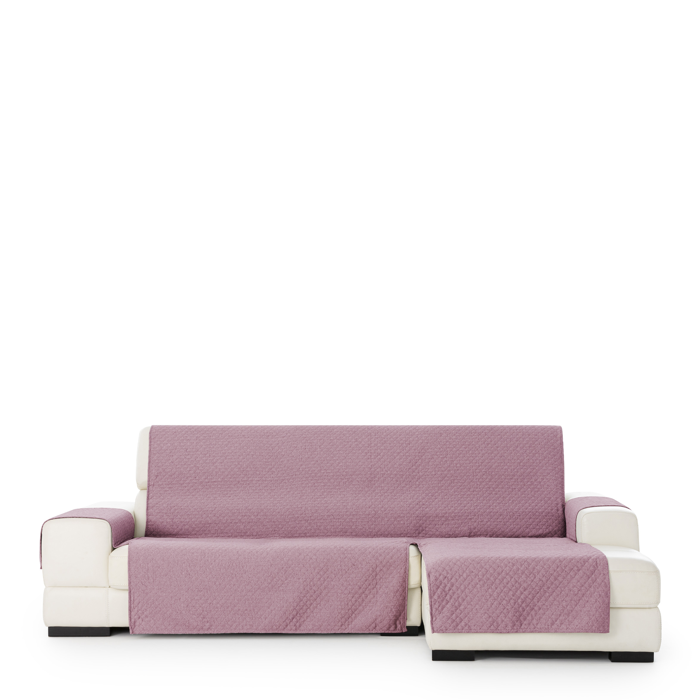 Funda de sofa chaise longue m/3 silver derecha (Mirando de frente) c/12, Tamaño normal derecha, 170x310x110cm, Fábricada en España