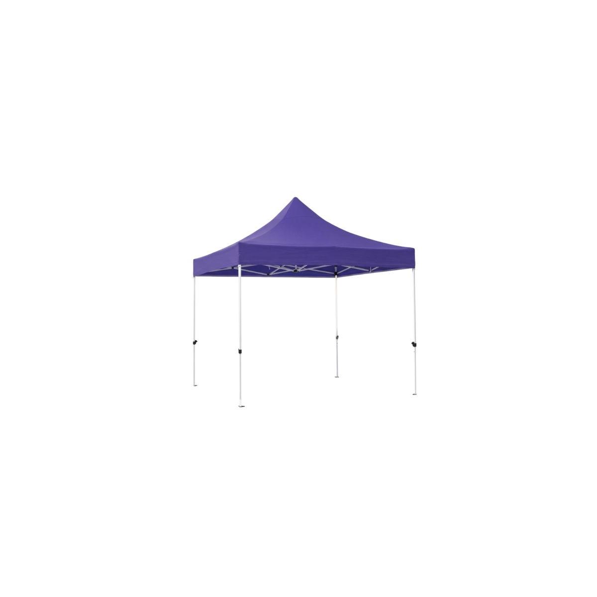 Carpa Plegable 3x3 Master - Morado - Impermeable - Cenador ideal para Camping, Eventos, Playa, Jardín